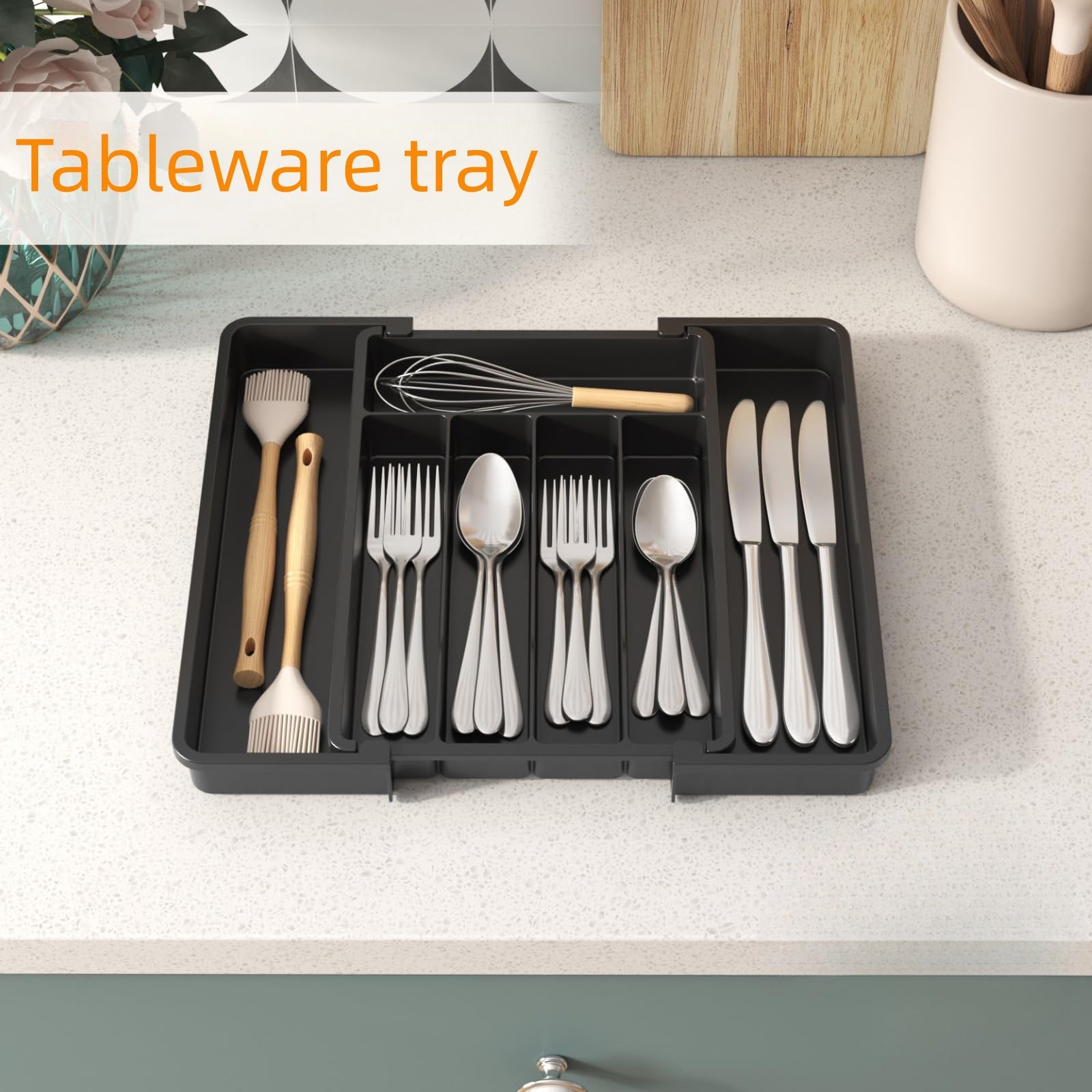 Expandable Drawer Organizer - Perfect Fit for Any Kitchen
