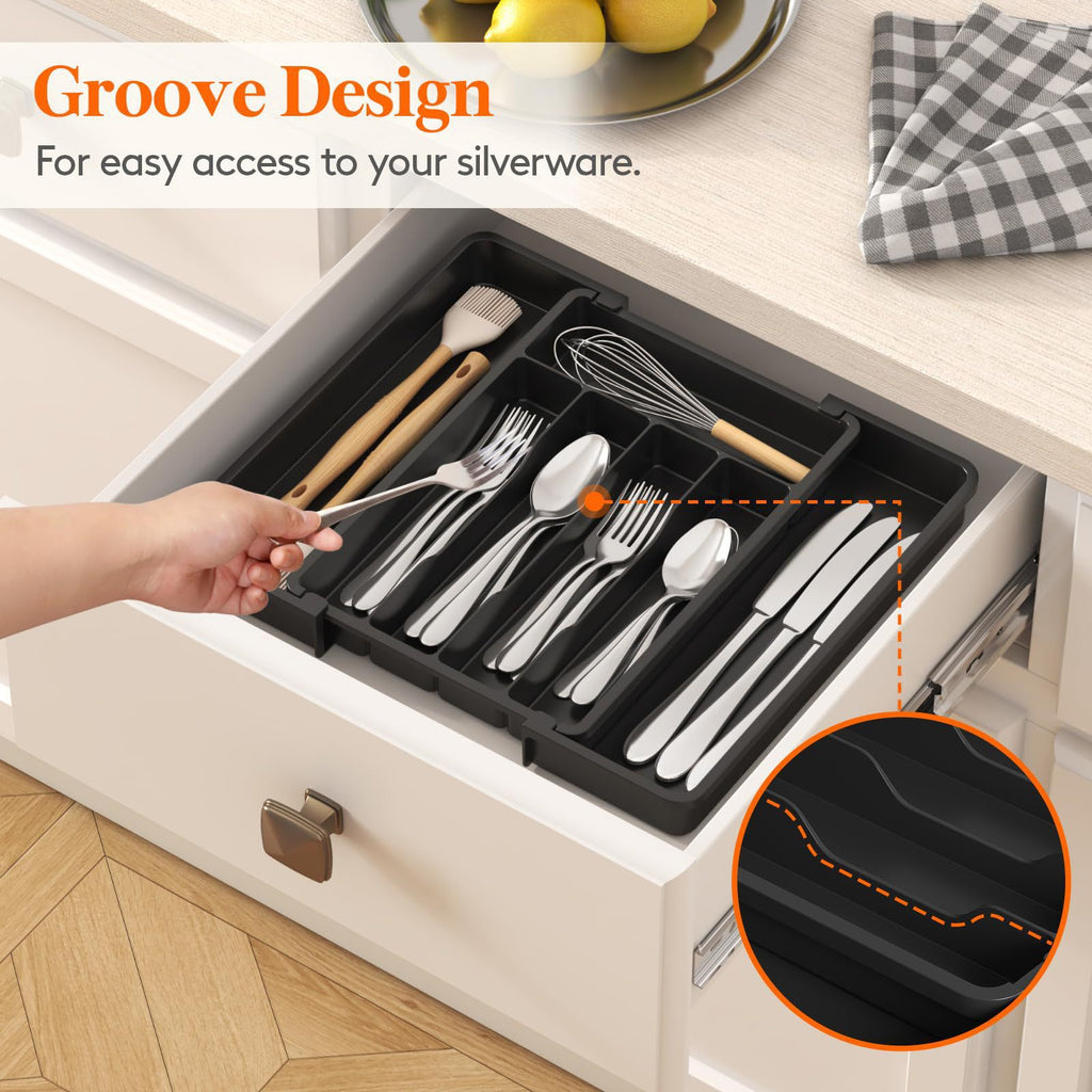 Expandable Drawer Organizer - Perfect Fit for Any Kitchen